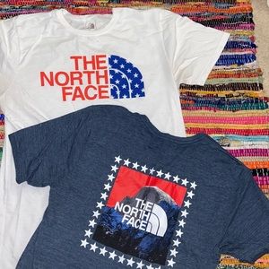 The North face T-shirts:)